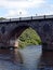 Arch on bridge over river: River Tay, Perth, Scotland