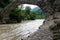 Arch bridge of queen Tamara across Adzhariszkhali river in Adjara