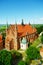 Arch-cathedral Basilica in Frombork, Poland.