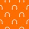 Arch column pattern vector orange