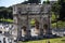 The Arch of Constantine near the Colosseum in Rome Italy