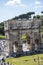 The Arch of Constantine near the Colosseum in Rome Italy