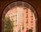 Arch Cross Monestir Monastery of Montserrat Barcelona Spain