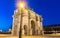 The Arch de Triomphe du Carrousel , Paris, France.