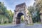 Arch of Drusus in Rome, italy