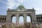 Arch of the fiftieth anniversary in Brussels