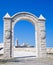 The Arch of the Fort. Trani. Apulia.