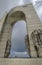 Arch of freedom. Balkan mountains. Bulgaria