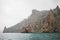 Arch of the Golden Gate in the reserve Karadag in Crimea