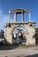 Arch of Hadrian with the Acropolis seen in the background, Athens