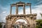 Arch of Hadrian or Hadrian`s Gate, Athens