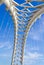 Arch on the Humber Bay bridge in Toronto