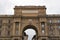 Arch with inscription on Piazza della Repubblica in Florence