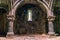 Arch interior of the monastery Sanahin in Armenia