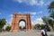 Arch, landmark, sky, triumphal, historic, site, tourist, attraction, architecture, tree, monument, tourism, plaza, national, city,