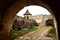 Arch of Lubovna Castle.