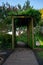 An Arch in the Lush Gardens of the Historic Hereford Lighthouse in Wildwood New Jersey