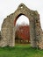 Arch, Monastery Ruins, Wymondham Abbey, Norfolk, UK