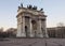 Arch of the peace, Milan, Italy.