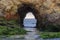 The Arch at Pescadero Beach, San Mateo County, California, USA