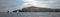 Arch Rock and Lighthouse of Anacapa Island of the Channel Islands National Park off the gold coast of California United States