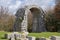 Arch of san damiano, carsulae, terni, umbria,italy