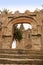 Arch in Savoca in Sicily used by Frances Ford Coppola for scenes in the film the Godfather