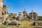 Arch of Septimius Severus and the Curia in Roman Forum, Rome