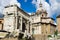 Arch of Septimius Severus and the Temple of Saints Luke and Martin