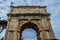 Arch of Titus is a honorific arch in Roman forum Rome Italy