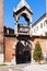 Arch with tomb in church sant anastasia in Verona