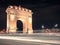 The Arch of Triumph Arcul de Triumf in Bucharest is closely modelled after the Arc de Triomphe