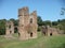 Archaeological area of the Park of the Appia Antica to Rome in Italy.