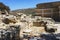 Archaeological landmark - Knossos Palace on the island of Crete, Greece, April 2018.