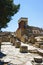 Archaeological landmark - Knossos Palace on the island of Crete, Greece, April 2018.