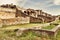 Archaeological Roman landscape in Ostia Antica - Rome