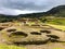 Archaeological Ruins at Ingapirca, Ecuador.