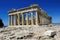 The archaeological site of the Acropolis in Athens, Greece
