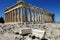 The archaeological site of the Acropolis in Athens, Greece