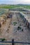 Archaeological site of the ancient fortified settlement of the Bronze Age Arkaim