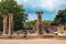 The archaeological site of ancient Olympia in Greece