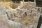 Archaeological Site of Roman Bath House in Athens, Greece