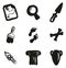 Archaeology Icons Freehand Fill