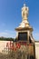 Archangel Raphael statue on bridge at Cordoba Spain -