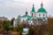 Archangelic cathedral in Vyoshenskaya village. Outside view