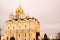 Archangels cathedral. Moscow Kremlin. Color photo.