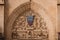 Archbishops` Palace. Coat of Arms. Narbonne. France