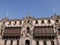 Archbishopâ€™s palace with two colonial balconies, Lima