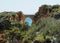 Arched Bridge Over Gully In Lagos Portugal