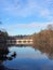 Arched Bridge with Reflection at Virginia Water Lake UK